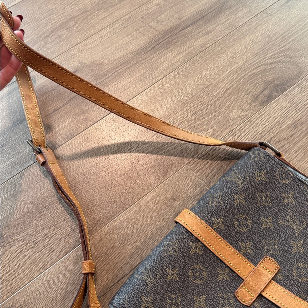 Louis Vuitton Brown and Tan Crossbody Bag - Picture 9 of 10